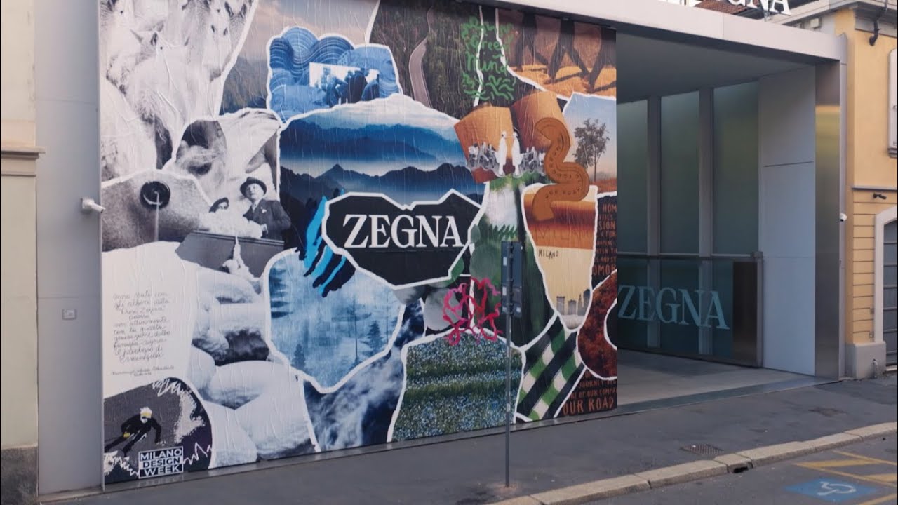 The Oasi Zegna landscape, home of the house's founding wool mill