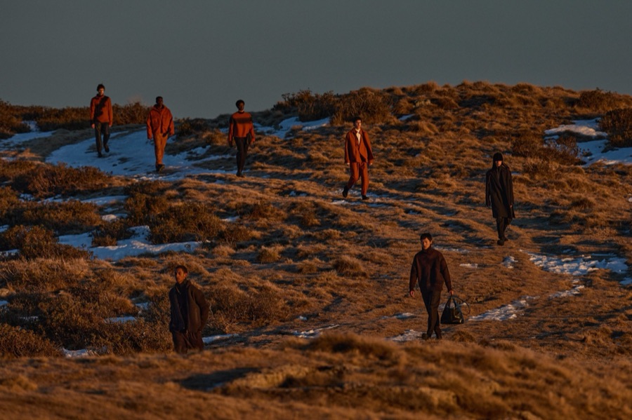 FW22 · ZEGNA — Oasi to the Duomo — film, set photography from the show record